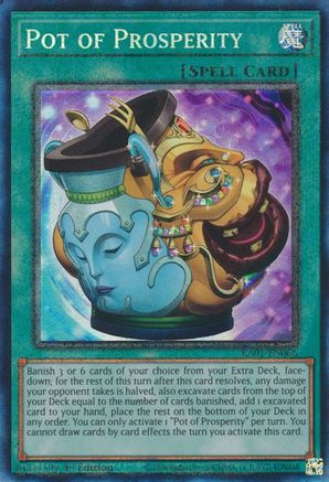 Pot of Prosperity (PCR) (RA01-EN066) - 25th Anniversary Rarity Collection 1st Edition - Premium Yugioh Single from Konami - Just $2.99! Shop now at Game Crave Tournament Store