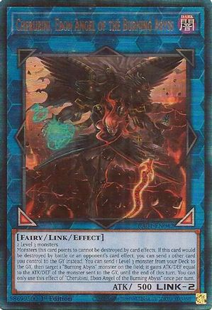 Cherubini, Ebon Angel of the Burning Abyss (PUR) (RA01-EN042) - 25th Anniversary Rarity Collection 1st Edition - Premium Yugioh Single from Konami - Just $0.44! Shop now at Game Crave Tournament Store