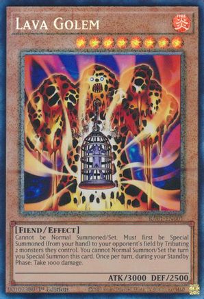 Lava Golem (PCR) (RA01-EN001) - 25th Anniversary Rarity Collection 1st Edition - Premium Yugioh Single from Konami - Just $1.14! Shop now at Game Crave Tournament Store