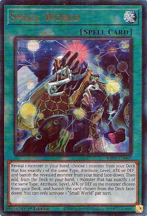 Small World (PUR) (RA01-EN067) - 25th Anniversary Rarity Collection 1st Edition - Premium Yugioh Single from Konami - Just $0.86! Shop now at Game Crave Tournament Store