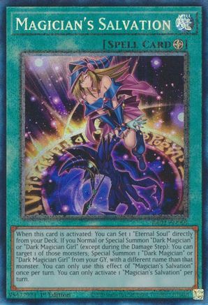 Magician's Salvation (PCR) (RA01-EN068) - 25th Anniversary Rarity Collection 1st Edition - Premium Yugioh Single from Konami - Just $0.46! Shop now at Game Crave Tournament Store