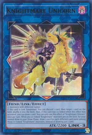 Knightmare Unicorn (Alternate Art) (UR) (RA01-EN043) - 25th Anniversary Rarity Collection 1st Edition - Premium Yugioh Single from Konami - Just $0.25! Shop now at Game Crave Tournament Store