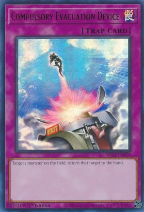 Compulsory Evacuation Device (UR) (RA01-EN069) - 25th Anniversary Rarity Collection 1st Edition - Premium Yugioh Single from Konami - Just $0.24! Shop now at Game Crave Tournament Store