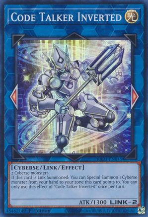 Code Talker Inverted (RA01-EN045) - 25th Anniversary Rarity Collection 1st Edition - Premium Yugioh Single from Konami - Just $0.25! Shop now at Game Crave Tournament Store