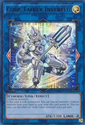 Code Talker Inverted (UR) (RA01-EN045) - 25th Anniversary Rarity Collection 1st Edition - Premium Yugioh Single from Konami - Just $0.25! Shop now at Game Crave Tournament Store