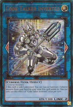 Code Talker Inverted (PUR) (RA01-EN045) - 25th Anniversary Rarity Collection 1st Edition - Premium Yugioh Single from Konami - Just $0.25! Shop now at Game Crave Tournament Store