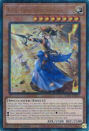 The Iris Swordsoul (PUR) (RA01-EN023) - 25th Anniversary Rarity Collection 1st Edition - Premium Yugioh Single from Konami - Just $0.37! Shop now at Game Crave Tournament Store