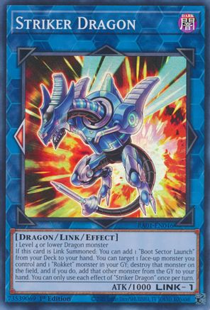 Striker Dragon (RA01-EN046) - 25th Anniversary Rarity Collection 1st Edition - Premium Yugioh Single from Konami - Just $0.25! Shop now at Game Crave Tournament Store