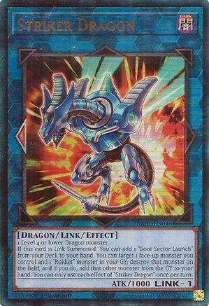 Striker Dragon (PUR) (RA01-EN046) - 25th Anniversary Rarity Collection 1st Edition - Premium Yugioh Single from Konami - Just $0.35! Shop now at Game Crave Tournament Store