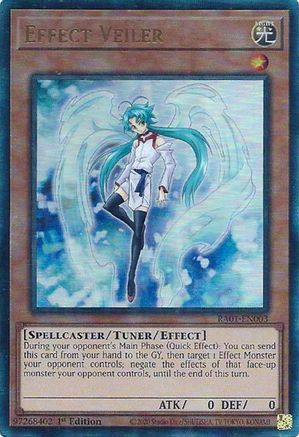 Effect Veiler (PUR) (RA01-EN003) - 25th Anniversary Rarity Collection 1st Edition - Premium Yugioh Single from Konami - Just $6.69! Shop now at Game Crave Tournament Store