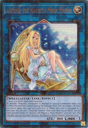 Artemis, the Magistus Moon Maiden (PUR) (RA01-EN049) - 25th Anniversary Rarity Collection 1st Edition - Premium Yugioh Single from Konami - Just $0.11! Shop now at Game Crave Tournament Store