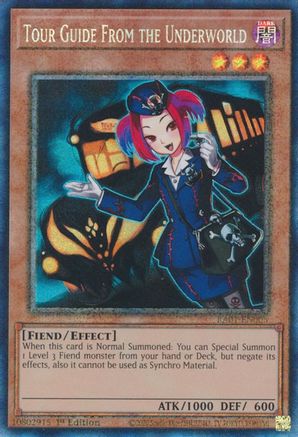 Tour Guide From the Underworld (PCR) (RA01-EN005) - 25th Anniversary Rarity Collection 1st Edition - Premium Yugioh Single from Konami - Just $1.18! Shop now at Game Crave Tournament Store
