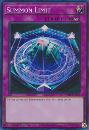 Summon Limit (RA01-EN070) - 25th Anniversary Rarity Collection 1st Edition - Premium Yugioh Single from Konami - Just $0.25! Shop now at Game Crave Tournament Store