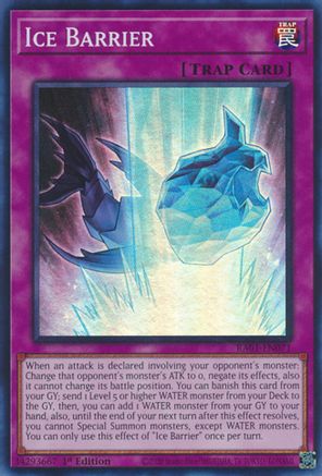 Ice Barrier (RA01-EN071) - 25th Anniversary Rarity Collection 1st Edition - Premium Yugioh Single from Konami - Just $0.25! Shop now at Game Crave Tournament Store