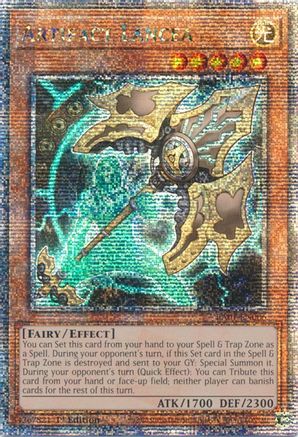 Artifact Lancea (Quarter Century Secret Rare) (RA01-EN006) - 25th Anniversary Rarity Collection 1st Edition - Premium Yugioh Single from Konami - Just $33.46! Shop now at Game Crave Tournament Store