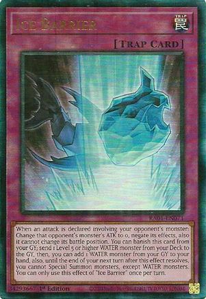 Ice Barrier (PUR) (RA01-EN071) - 25th Anniversary Rarity Collection 1st Edition - Premium Yugioh Single from Konami - Just $0.29! Shop now at Game Crave Tournament Store