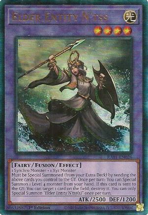 Elder Entity N'tss (PUR) (RA01-EN026) - 25th Anniversary Rarity Collection 1st Edition - Premium Yugioh Single from Konami - Just $0.87! Shop now at Game Crave Tournament Store