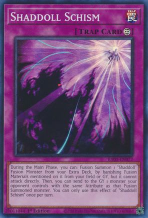 Shaddoll Schism (RA01-EN077) - 25th Anniversary Rarity Collection 1st Edition - Premium Yugioh Single from Konami - Just $0.25! Shop now at Game Crave Tournament Store