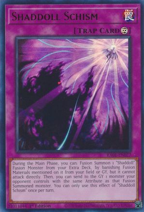 Shaddoll Schism (UR) (RA01-EN077) - 25th Anniversary Rarity Collection 1st Edition - Premium Yugioh Single from Konami - Just $0.25! Shop now at Game Crave Tournament Store