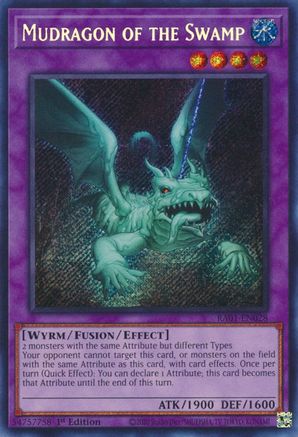 Mudragon of the Swamp (Secret Rare) (RA01-EN028) - 25th Anniversary Rarity Collection 1st Edition - Premium Yugioh Single from Konami - Just $0.38! Shop now at Game Crave Tournament Store