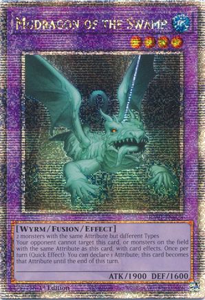 Mudragon of the Swamp (Quarter Century Secret Rare) (RA01-EN028) - 25th Anniversary Rarity Collection 1st Edition - Premium Yugioh Single from Konami - Just $13.92! Shop now at Game Crave Tournament Store
