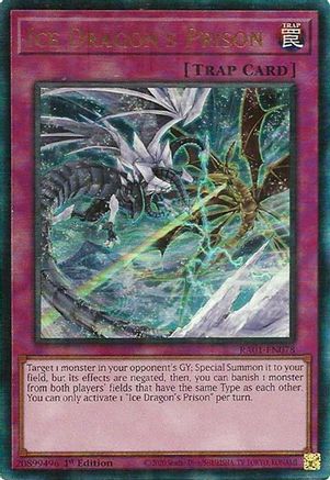 Ice Dragon's Prison (PUR) (RA01-EN078) - 25th Anniversary Rarity Collection 1st Edition - Premium Yugioh Single from Konami - Just $0.62! Shop now at Game Crave Tournament Store