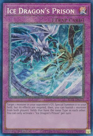 Ice Dragon's Prison (PCR) (RA01-EN078) - 25th Anniversary Rarity Collection 1st Edition - Premium Yugioh Single from Konami - Just $0.44! Shop now at Game Crave Tournament Store