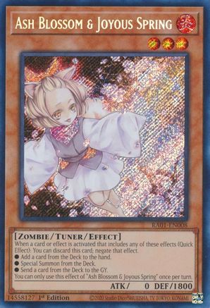 Ash Blossom & Joyous Spring (Secret Rare) (RA01-EN008) - 25th Anniversary Rarity Collection 1st Edition - Premium Yugioh Single from Konami - Just $5.51! Shop now at Game Crave Tournament Store