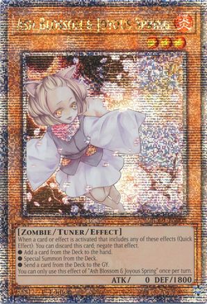 Ash Blossom & Joyous Spring (Quarter Century Secret Rare) (RA01-EN008) - 25th Anniversary Rarity Collection 1st Edition - Premium Yugioh Single from Konami - Just $114.18! Shop now at Game Crave Tournament Store