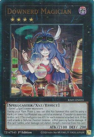 Downerd Magician (PUR) (RA01-EN035) - 25th Anniversary Rarity Collection 1st Edition - Premium Yugioh Single from Konami - Just $0.40! Shop now at Game Crave Tournament Store