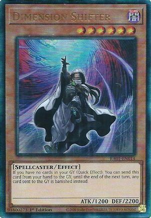 Dimension Shifter (PUR) (RA01-EN014) - 25th Anniversary Rarity Collection 1st Edition - Premium Yugioh Single from Konami - Just $1.12! Shop now at Game Crave Tournament Store