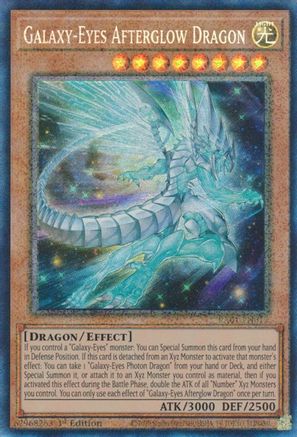 Galaxy-Eyes Afterglow Dragon (PCR) (RA01-EN017) - 25th Anniversary Rarity Collection 1st Edition - Premium Yugioh Single from Konami - Just $0.34! Shop now at Game Crave Tournament Store