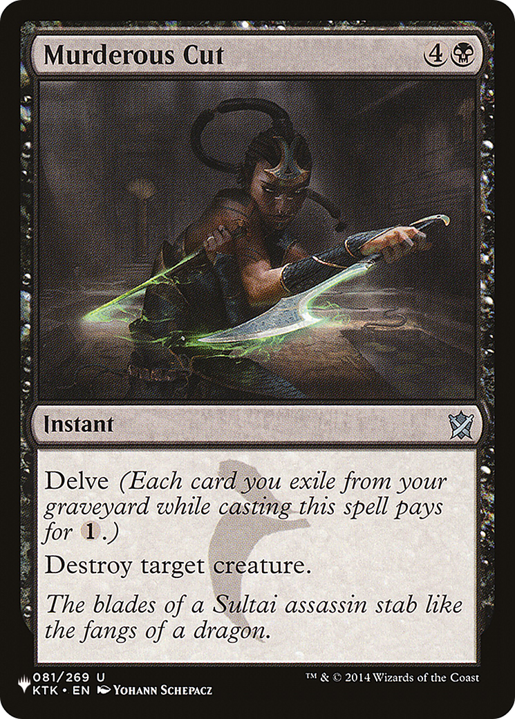 Murderous Cut (PLIST-105) - The List