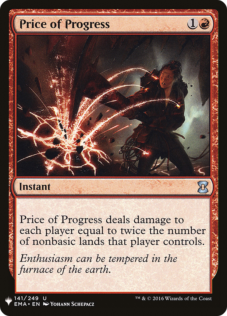 Price of Progress (MB1-1026) - Mystery Booster