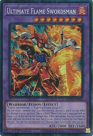 Ultimate Flame Swordsman (CR) (MZMI-EN004) - Maze of Millennia 1st Edition - Premium Yugioh Single from Konami - Just $26.11! Shop now at Game Crave Tournament Store