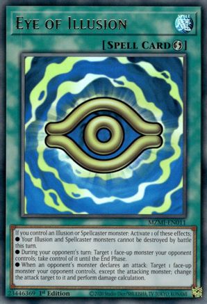 Eye of Illusion (MZMI-EN011) - Maze of Millennia 1st Edition - Premium Yugioh Single from Konami - Just $1.34! Shop now at Game Crave Tournament Store