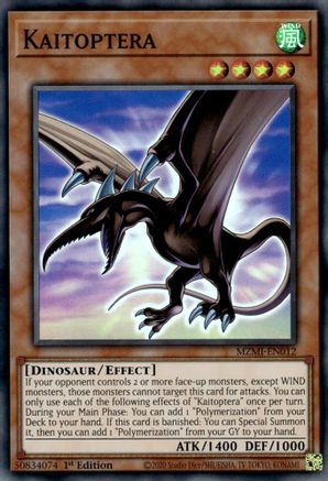 Kaitoptera (MZMI-EN012) - Maze of Millennia 1st Edition - Premium Yugioh Single from Konami - Just $0.36! Shop now at Game Crave Tournament Store