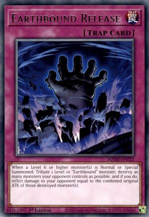 Earthbound Release (MZMI-EN022) - Maze of Millennia 1st Edition - Premium Yugioh Single from Konami - Just $0.25! Shop now at Game Crave Tournament Store