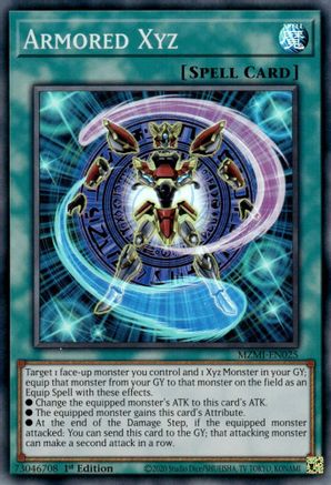 Armored Xyz (MZMI-EN025) - Maze of Millennia 1st Edition - Premium Yugioh Single from Konami - Just $0.54! Shop now at Game Crave Tournament Store