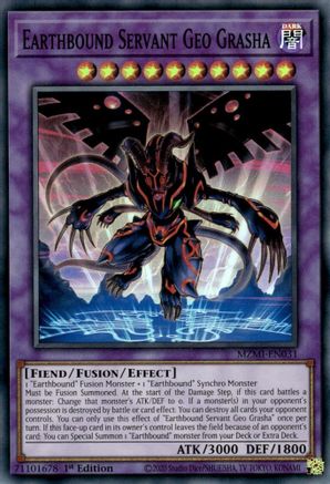 Earthbound Servant Geo Grasha (MZMI-EN031) - Maze of Millennia 1st Edition - Premium Yugioh Single from Konami - Just $0.25! Shop now at Game Crave Tournament Store