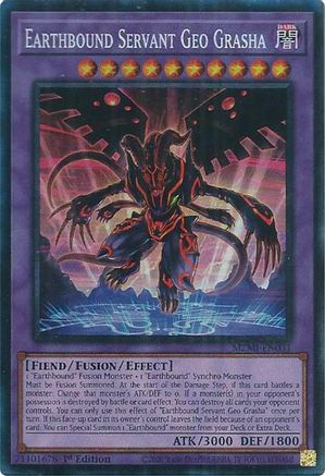 Earthbound Servant Geo Grasha (CR) (MZMI-EN031) - Maze of Millennia 1st Edition - Premium Yugioh Single from Konami - Just $5! Shop now at Game Crave Tournament Store