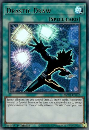 Drastic Draw (MZMI-EN037) - Maze of Millennia 1st Edition - Premium Yugioh Single from Konami - Just $0.31! Shop now at Game Crave Tournament Store