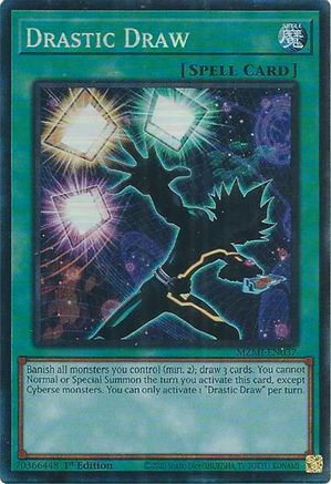 Drastic Draw (CR) (MZMI-EN037) - Maze of Millennia 1st Edition - Premium Yugioh Single from Konami - Just $5.02! Shop now at Game Crave Tournament Store