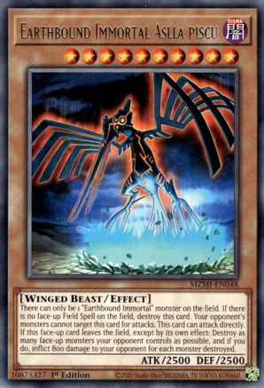 Earthbound Immortal Aslla Piscu (MZMI-EN048) - Maze of Millennia 1st Edition - Premium Yugioh Single from Konami - Just $0.25! Shop now at Game Crave Tournament Store