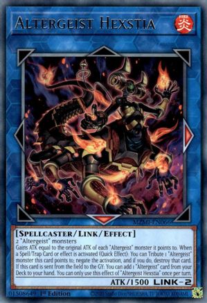 Altergeist Hexstia (MZMI-EN066) - Maze of Millennia 1st Edition - Premium Yugioh Single from Konami - Just $0.25! Shop now at Game Crave Tournament Store