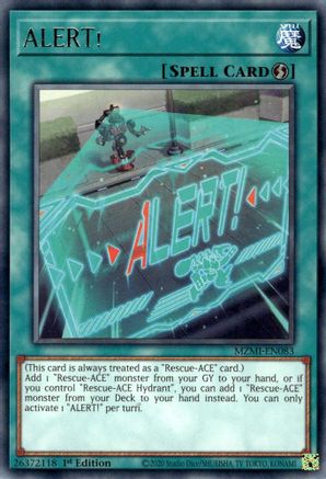 ALERT! (MZMI-EN083) - Maze of Millennia 1st Edition - Premium Yugioh Single from Konami - Just $0.25! Shop now at Game Crave Tournament Store