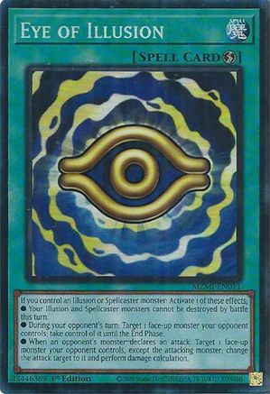 Eye of Illusion (CR) (MZMI-EN011) - Maze of Millennia 1st Edition - Premium Yugioh Single from Konami - Just $6.83! Shop now at Game Crave Tournament Store