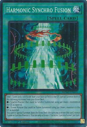 Harmonic Synchro Fusion (CR) (MZMI-EN035) - Maze of Millennia 1st Edition - Premium Yugioh Single from Konami - Just $7.86! Shop now at Game Crave Tournament Store