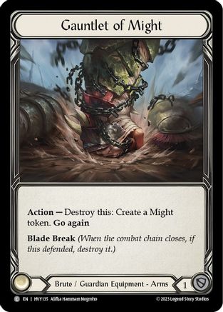 Gauntlet of Might (HVY135) - Heavy Hitters