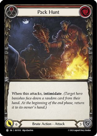 Pack Hunt (Red) (HVY032) - Heavy Hitters
